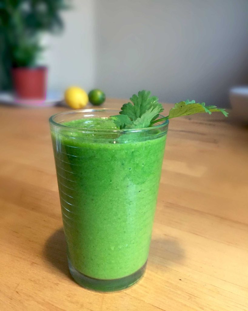 green monster smoothie simple recipe